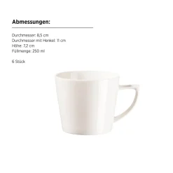 Kaffeeservice, Porzellan Sita