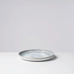 Kaffeeservice, Steinzeug TIEFER SEE Grau / Weiß