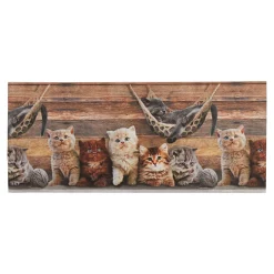 Küchenläufer "Katzen" 120x52 cm
