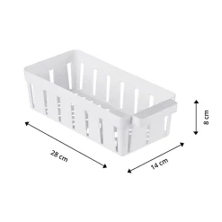 Kühlschrank-Korbset, 3 Stück