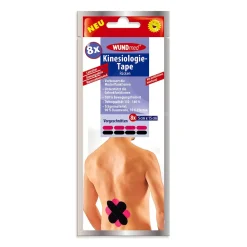 Kinesiologie-Tape, 8 Stück Rücken