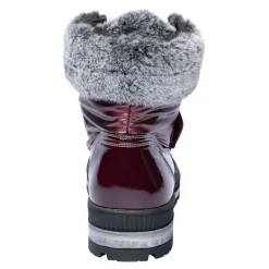 Klettstiefel „Leonita“ bordeaux