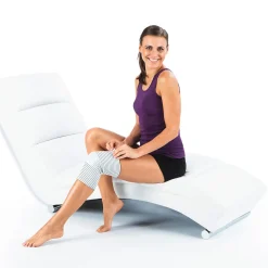 Kniebandage mit Kupferfasern