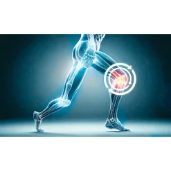 Kniebandage TRIGGin mit Kupfer- & Carbonfasern