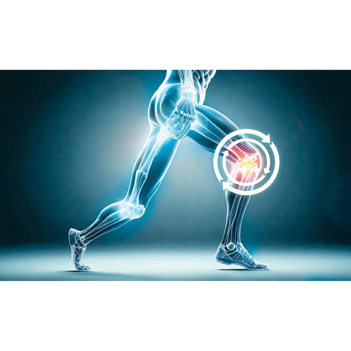 Kniebandage TRIGGin mit Kupfer- & Carbonfasern