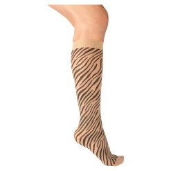 Kniestrumfe "Animals", 4 Stück, Unigröße