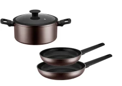 Kochtopfset, Aluminium Stellara