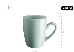 Kombiservice Pastell Selection Grün