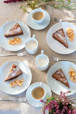 Kombiservice, Porzellan BARCA 6 x Speiseteller, 6 x Suppenteller, 6 x Dessertteller, 6 x Kaffeetasse, 6 Kaffeeuntertasse