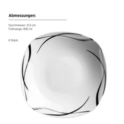 Kombiservice, Porzellan DECORA