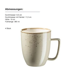 Kombiservice, Porzellan Pintar Olivgrau