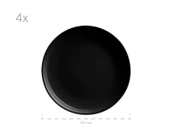 Kombiservice, Steinzeug ALENIA Schwarz