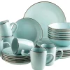 Kombiservice, Steinzeug METALLIC RIM Mint