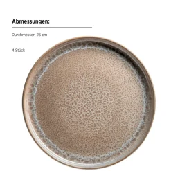 Kombiset, Steinzeug Malea Beige