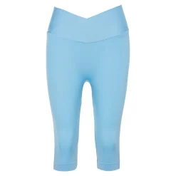 Komfort-Capri-Leggings "Leonie" hellblau