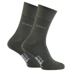 Komfort-Socken, 2 Paar khaki