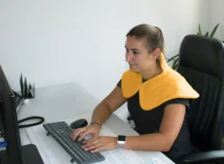 Körperkontakt Heizkissen Gelb