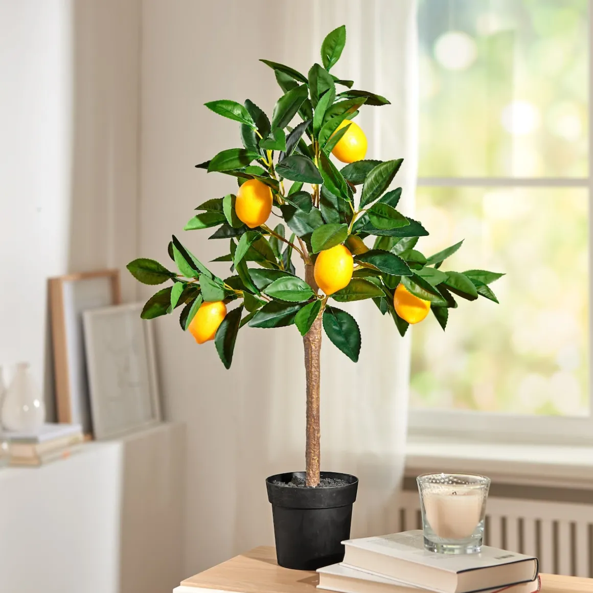 Kunstbaum „Zitrone“