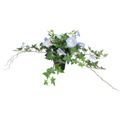 Kunstblume "Winde" blau