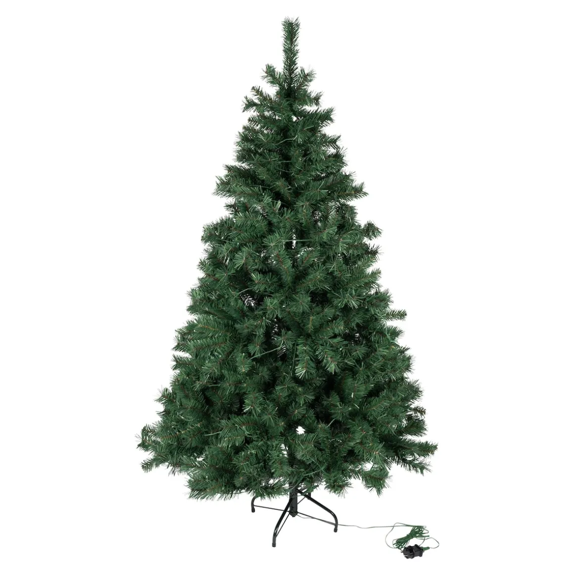 Kunst-Tannenbaum mit LEDs 180 cm