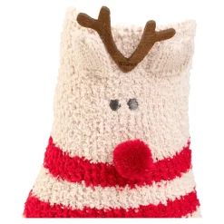 Kuschelsocken „Rentier“