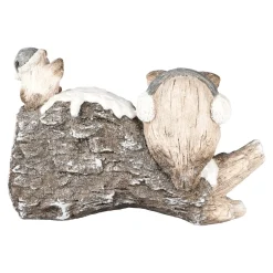 LED-Dekofigur „Eulen“