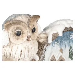 LED-Dekofigur „Eulen“