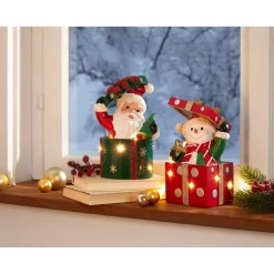 LED-Deko-Figur Schneemann