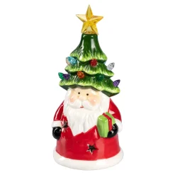LED-Dekofigur „Tannenhut“ Santa