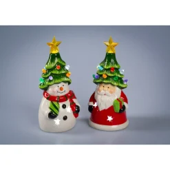 LED-Dekofigur „Tannenhut“ Santa