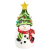LED-Dekofigur „Tannenhut“ Schneemann