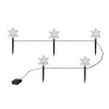 LED-Gartenstecker "Schneeflocken"