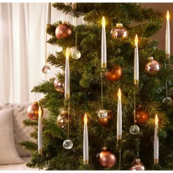 LED-Hängekerzen, 10 Stück Diamant