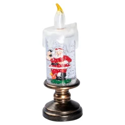 LED-Kerze "Glitter" Santa