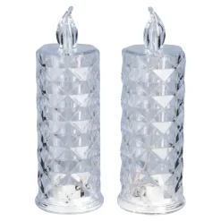 LED-Kerzen „Diamond“, 2 Stück