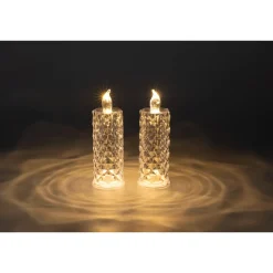 LED-Kerzen „Diamond“, 2 Stück