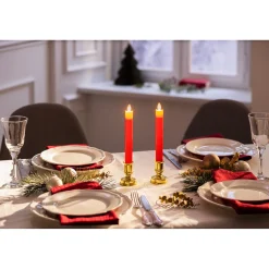 LED-Kerzen „Elegant“, 2 Stück