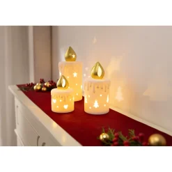 LED-Kerzen, 3-teilig