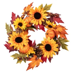 LED-Kranz „Goldener Herbst“