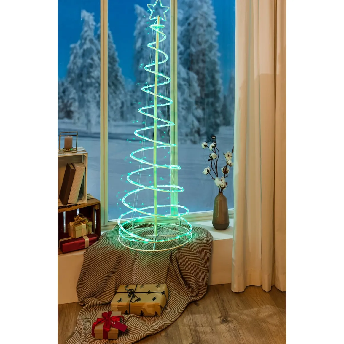 LED-Spiral-Tannenbaum