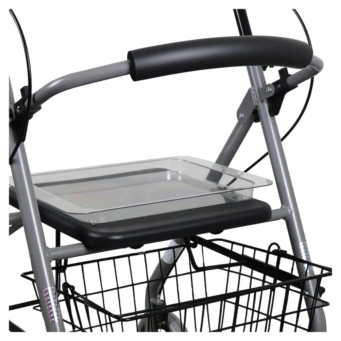 Leichtgewicht-Rollator "GiGo 2G" mit Korb