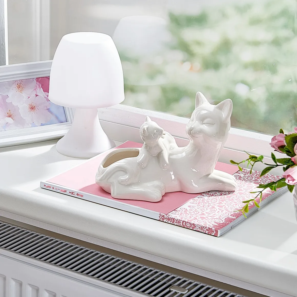 Luftbefeuchter „Katzenduo“