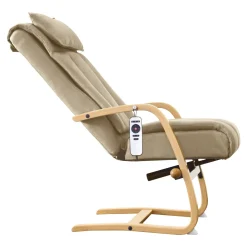 Massagesessel "Alpha 233", Shiatsu, mit Relaxfunktion beige