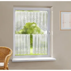 M-Bogen Gardine „Früchte“, 3-teilig