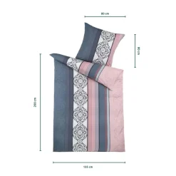 Mikrofaser Bettwäsche High Class, 2-teilig, 135x200 cm Lisia