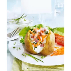 Mikrowellen-Kartoffelgarer rot