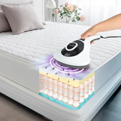 Milben-Handstaubsauger mit UV-C-Licht