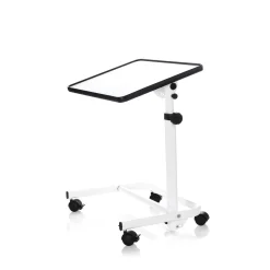 Mobiler Beistelltisch weiß