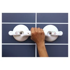 Mobiler Handgriff mit Vakuum Sicherheitsanzeige 21 cm