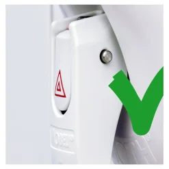 Mobiler Handgriff mit Vakuum Sicherheitsanzeige 65 cm